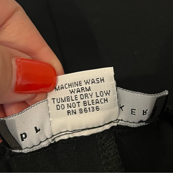 Bryn Walker Ella pant, wide leg cropped size M, black - Picture 12 of 13